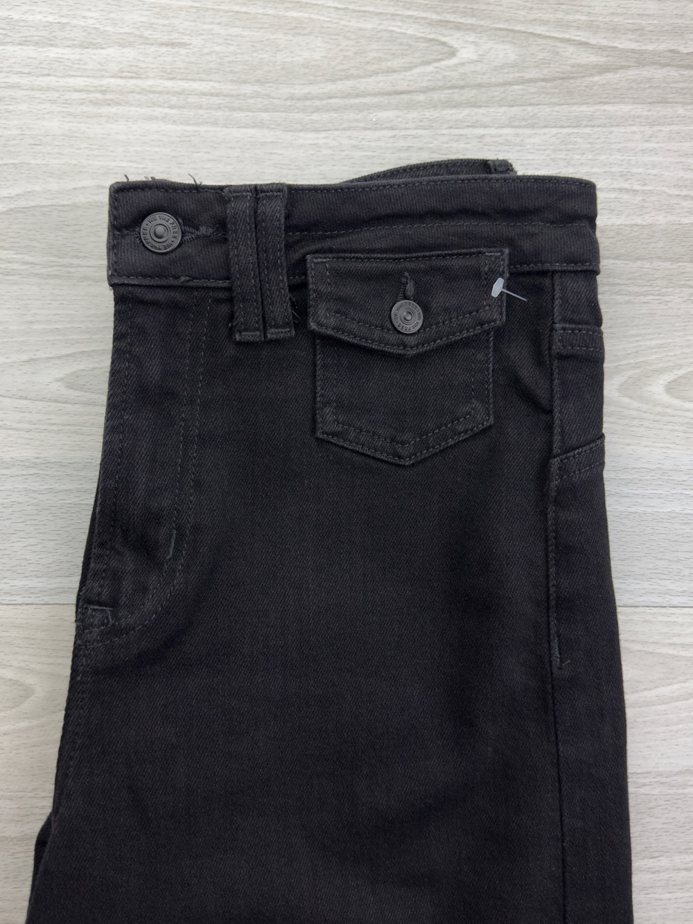 We The Free Kellee High Rise Palazzo Jeans Black Size 29 - Picture 16 of 17